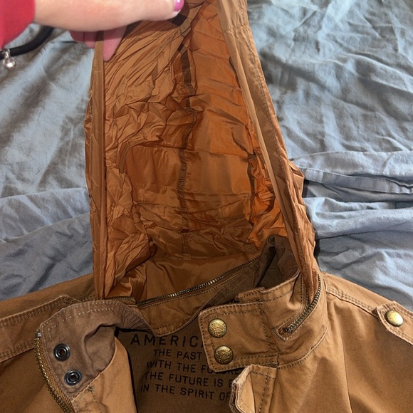 JEREMIAH CLOTHING PAXTON MILITARY JACKET in PEAT, XL - Picture 15 of 16